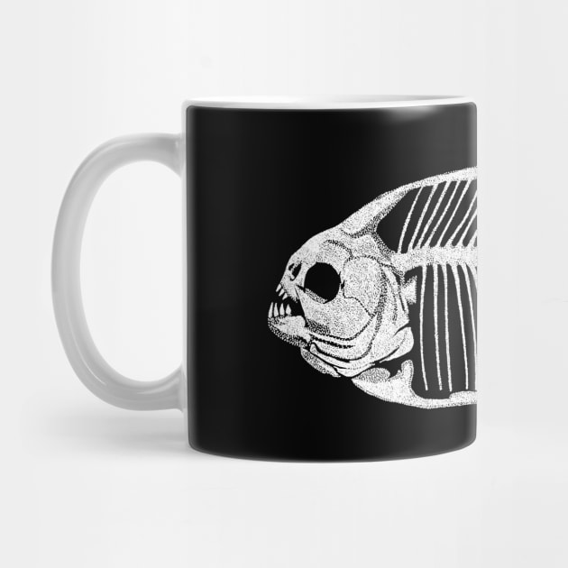 Memoria Amazonica White - Piranha Skeleton by GAz